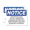 Signmission Restricted Area No Cell Phones Or Cameras, 14 in W x Rectangle, Plastic OS-2PACK-NS-P-1014-L-18080 - alternate 1